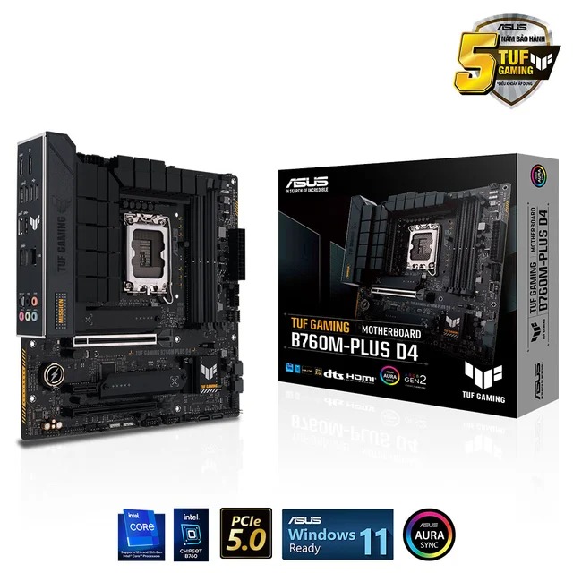Mainboard Asus TUF GAMING B760M-PLUS DDR4
